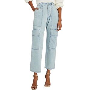 CITIZENS OF HUMANITY
Kierra High-Waisted Surplus Carpenter Blue Jeans  in Sz 29